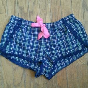 LAST CALL: Victoria's Secret Plaid PJ Shorts
